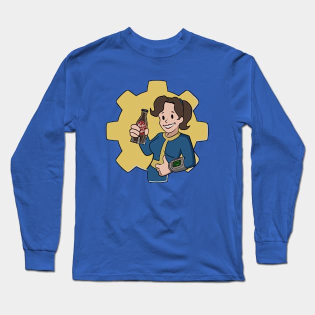 New Vault Girl Long Sleeve T-Shirt by luka1